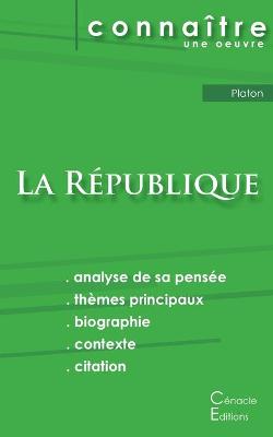 Book cover for Fiche de lecture La Republique de Platon (analyse litteraire de reference et resume complet)