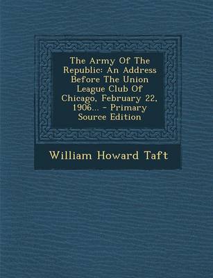 Book cover for The Army of the Republic