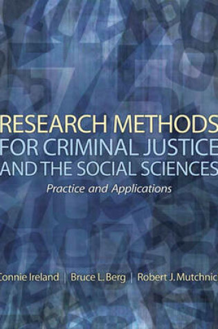 Cover of Research Methods for Criminal Justice and the Social Sciences