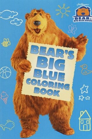 Cover of Bear's Big Blue Coloring Book