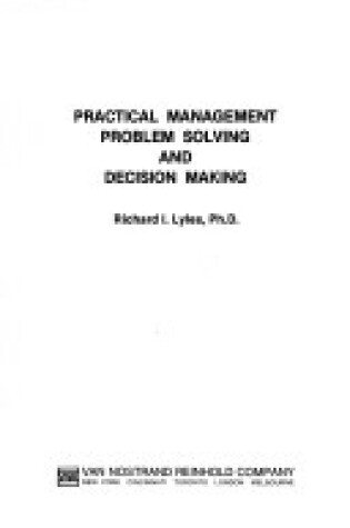 Cover of Practical Management