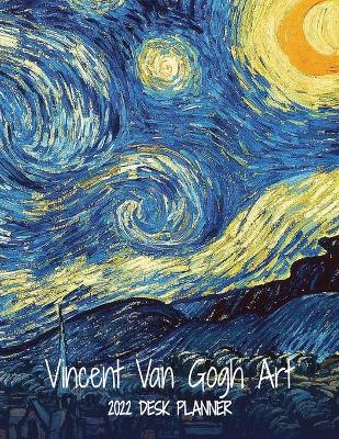 Cover of Vincent Van Gogh Art 2022 Desk Planner