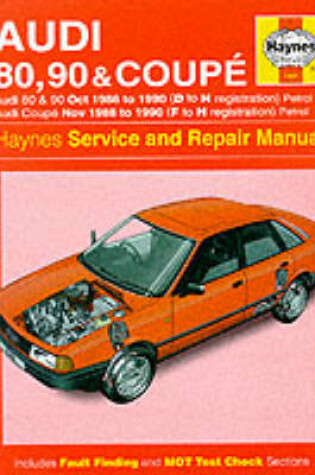 Cover of Audi 80, 90 and Coupe 1986-90 Service and Repair Manual