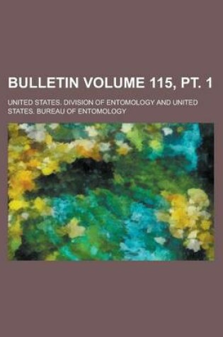 Cover of Bulletin Volume 115, PT. 1