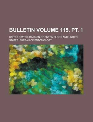 Book cover for Bulletin Volume 115, PT. 1