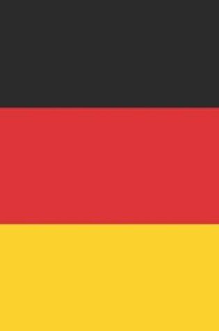 Cover of Germany Travel Journal - Germany Flag Notebook - German Flag Book