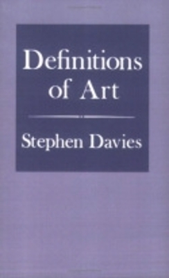 Book cover for Definitions of Art