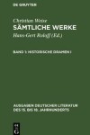 Book cover for S�mtliche Werke, Band 1, Historische Dramen I