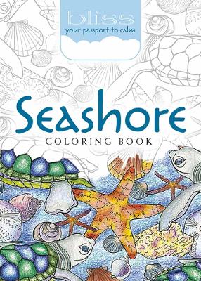 Book cover for Bliss Seashore Coloring Book