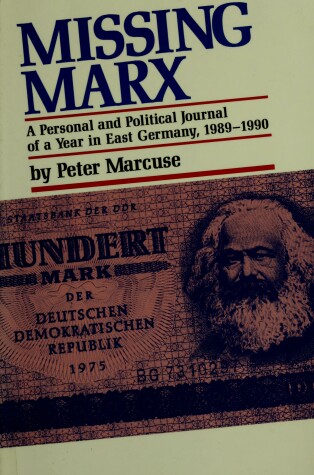 Book cover for Missing Marx