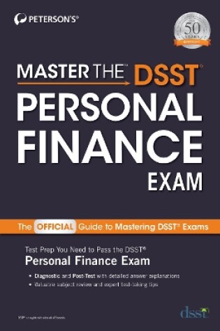 Cover of Master the DSST Personal Finance Exam
