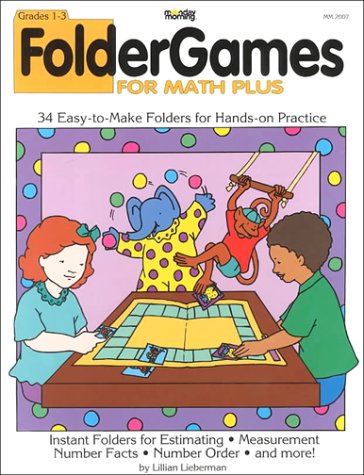 Book cover for Foldergames for Math Plus