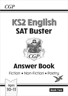 Book cover for KS2 English Reading SAT Buster: Answer Book 2 (for the 2025 tests)
