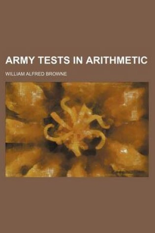 Cover of Army Tests in Arithmetic