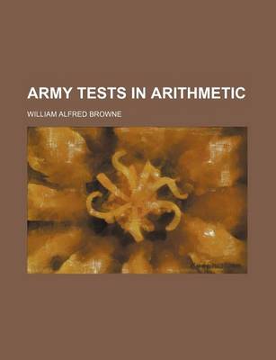 Book cover for Army Tests in Arithmetic