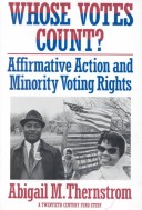 Cover of Whose Votes Count?