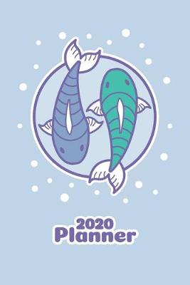 Book cover for Kawaii Planner 2020 Cute Koi Fish Lover Organizer