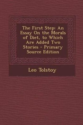 Cover of The First Step