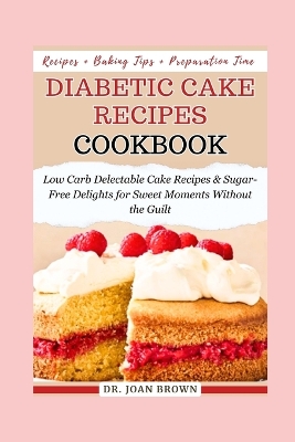 Book cover for Diabetic Cake Recipes Cookbook