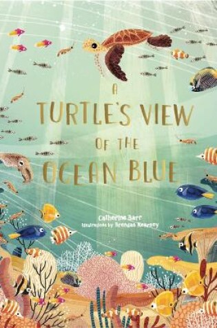 Cover of A Turtle's View of the Ocean Blue