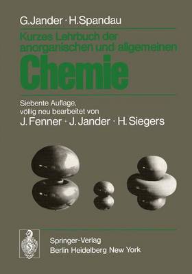 Book cover for Kurzes Lehrbuch der Anorganischen und Allgemeinen Chemie