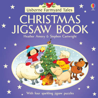 Book cover for Farmyard Tales Christmas Jigsaw Book