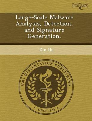 Book cover for Large-Scale Malware Analysis