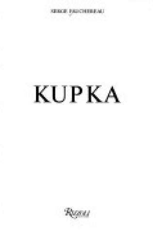 Cover of Kupka