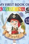 Book cover for My first book of coloring - pirate 1