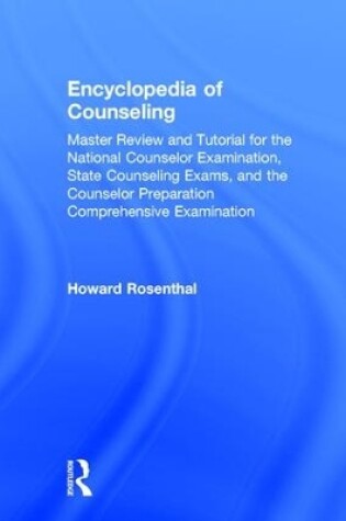 Cover of Encyclopedia of Counseling