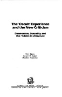 Book cover for "Occult" Experience and the New Criticism