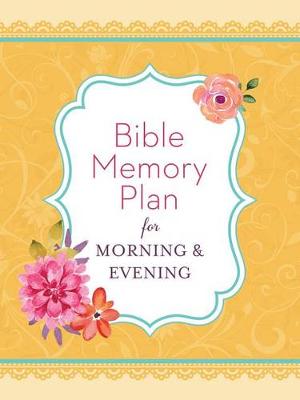 Book cover for Bible Memory Plan for Morning & Evening