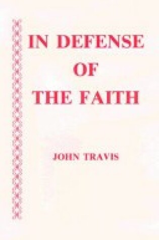 Cover of In Defense of the Faith