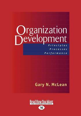 Book cover for Organization Development