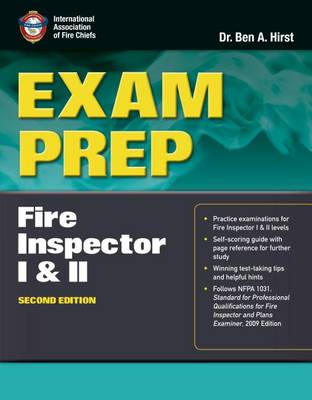 Book cover for Exam Prep: Fire Inspector I & II