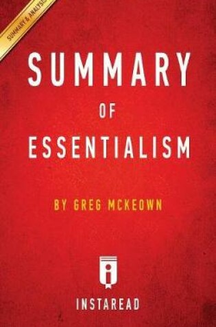 Cover of Summary of Essentialism