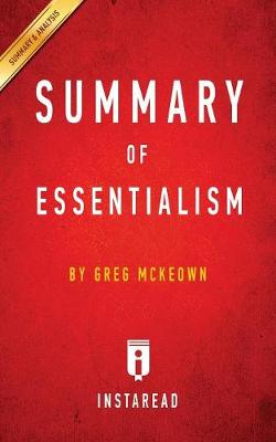 Book cover for Summary of Essentialism