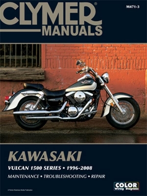 Book cover for Kawasaki Vulcan 1500 Series Motorcycle (1996-2008) Service Repair Manual