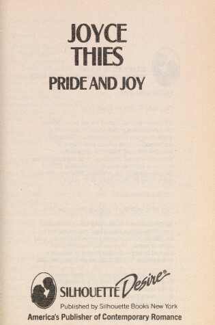 Cover of Pride And Joy