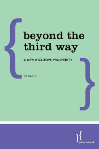 Cover of Beyond the Third Way