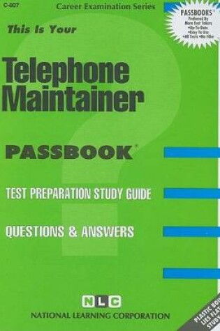 Cover of Telephone Maintainer