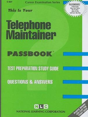 Book cover for Telephone Maintainer