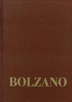 Cover of Bernard Bolzano, Briefwechsel Mit Franz Exner