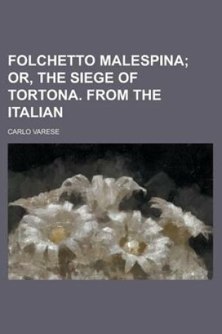 Cover of Folchetto Malespina