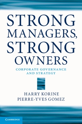 Book cover for Strong Managers, Strong Owners