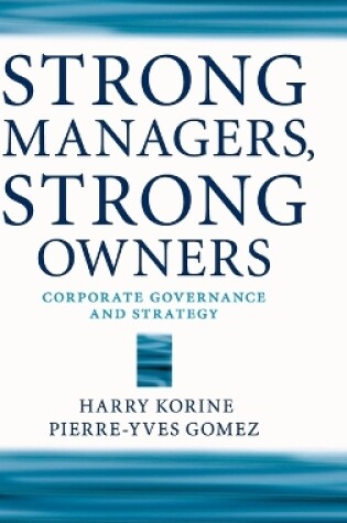 Cover of Strong Managers, Strong Owners