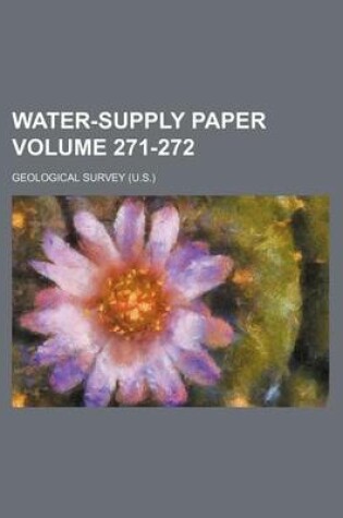Cover of Water-Supply Paper Volume 271-272
