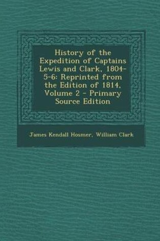 Cover of History of the Expedition of Captains Lewis and Clark, 1804-5-6