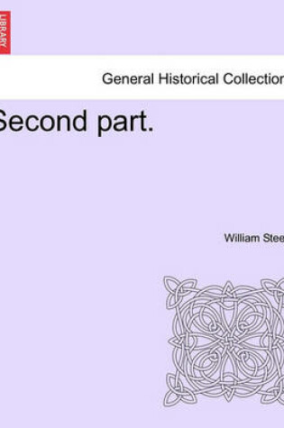 Cover of Second Part.