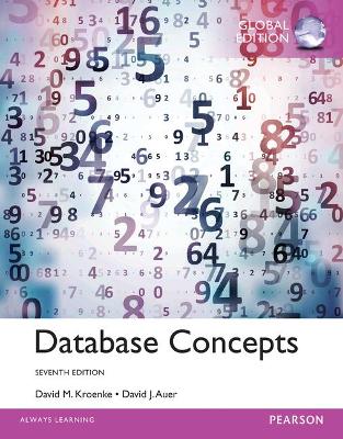 Book cover for Database Concepts, Global Edition